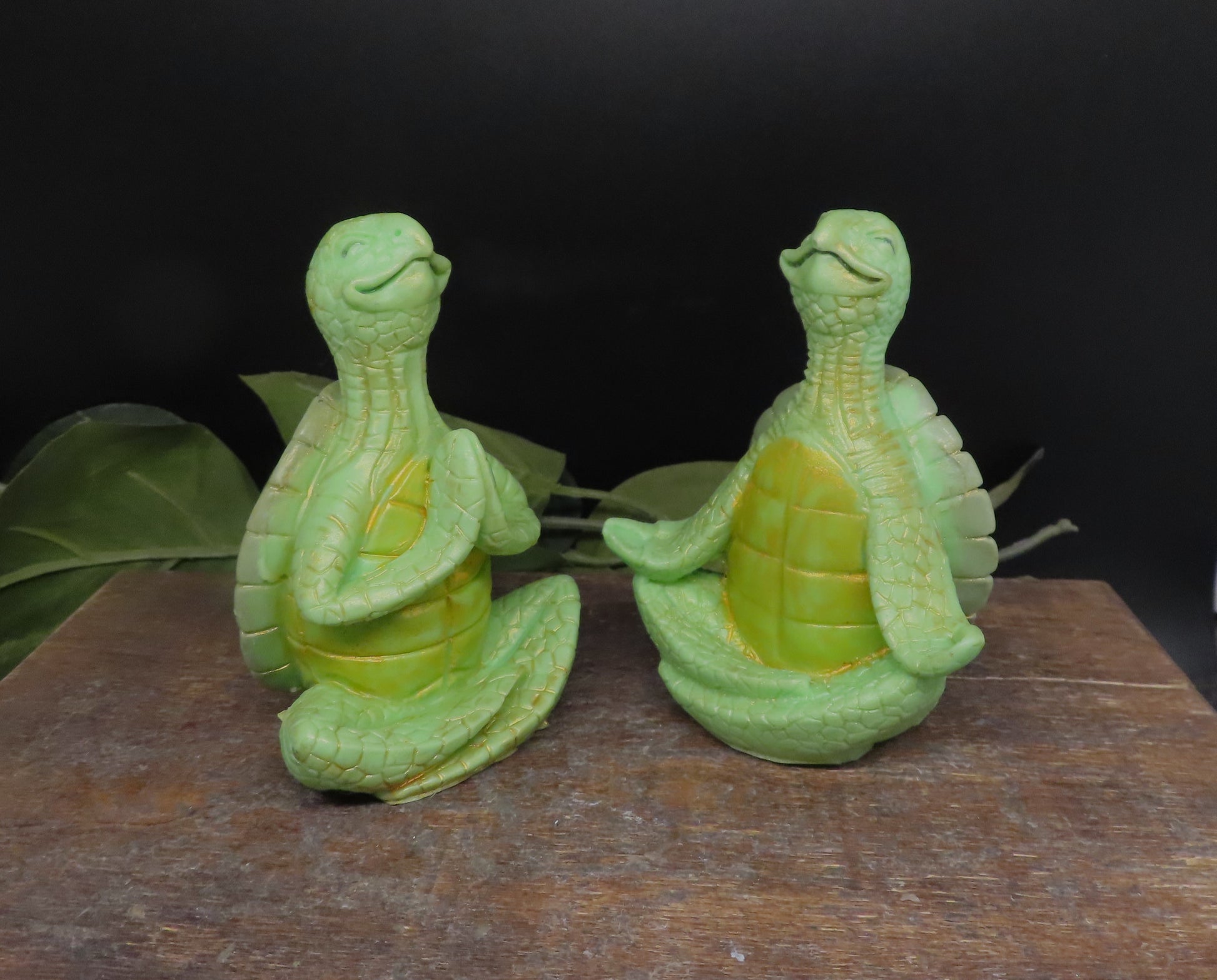 Yoga Turtle handmade goat milk soap set