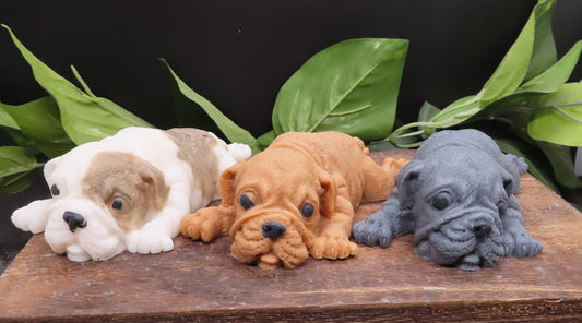 Adorable Lazy Mutt Puppy Goat Milk Soap